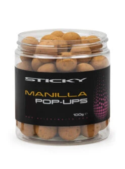 Sticky Baits Manilla Pop-Ups 12mm 100gr Pot