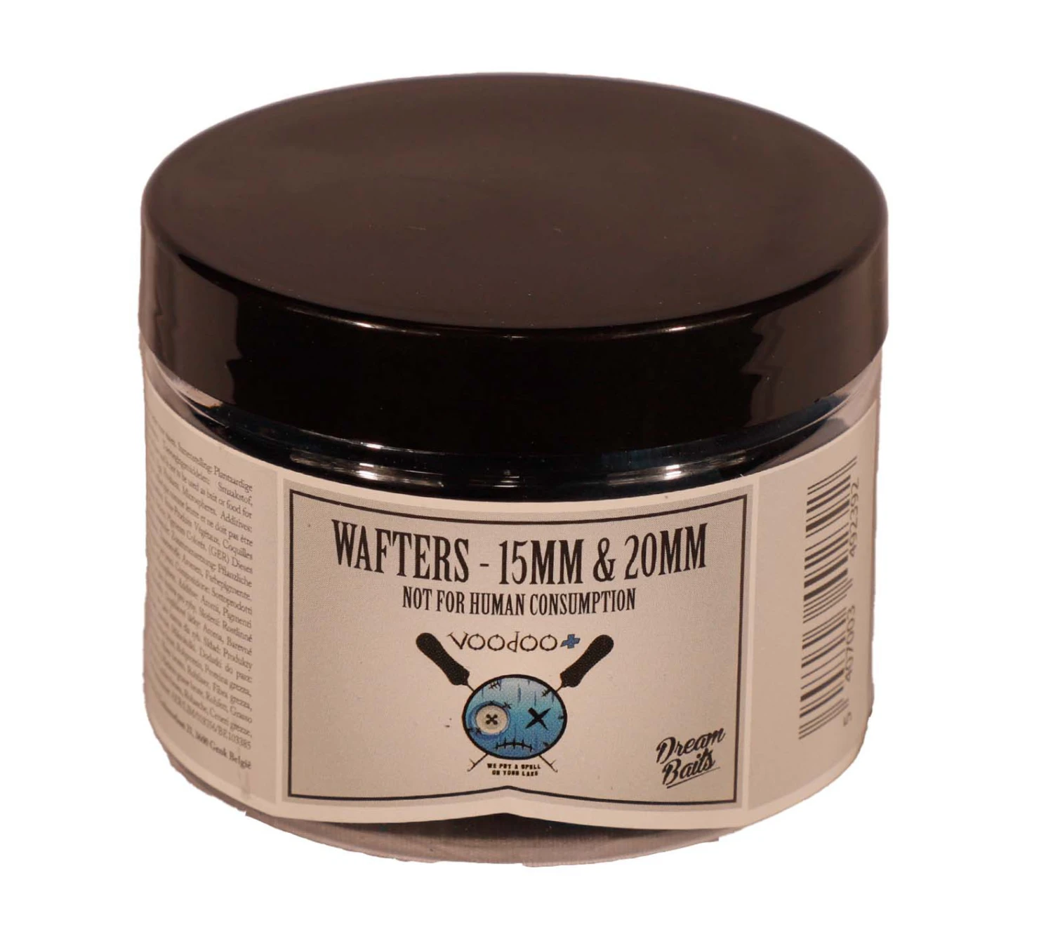 Dreambaits Voodoo+ Wafters Blauw (15+20mm Mix) 3 Dreambaits Voodoo+ Wafters Blauw (15+20mm Mix)
