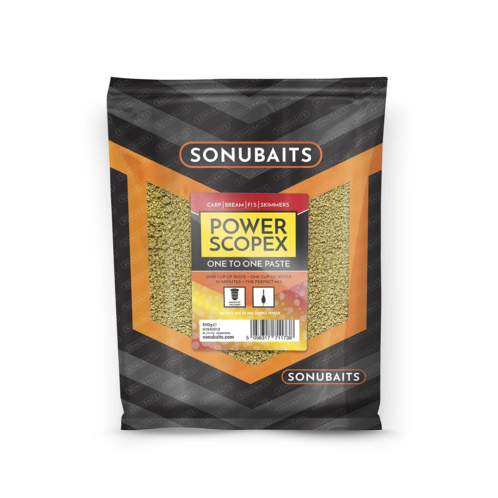 SonuBaits One To One Paste 'Power Scopex' (500g) 3 SonuBaits One To One Paste 'Power Scopex' (500g)
