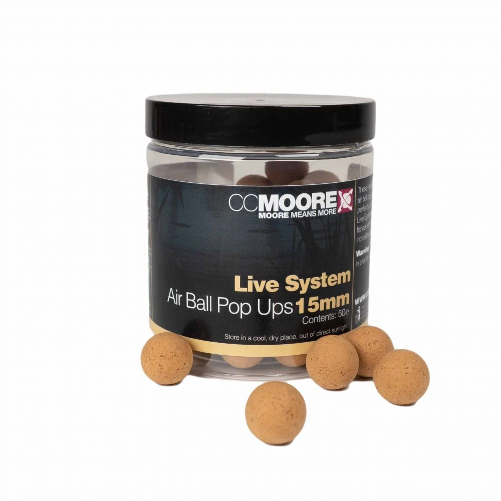 CC Moore Live System Air Ball Pop Ups 10mm (80 Stuks) 3 CC Moore Live System Air Ball Pop Ups 10mm (80 Stuks)