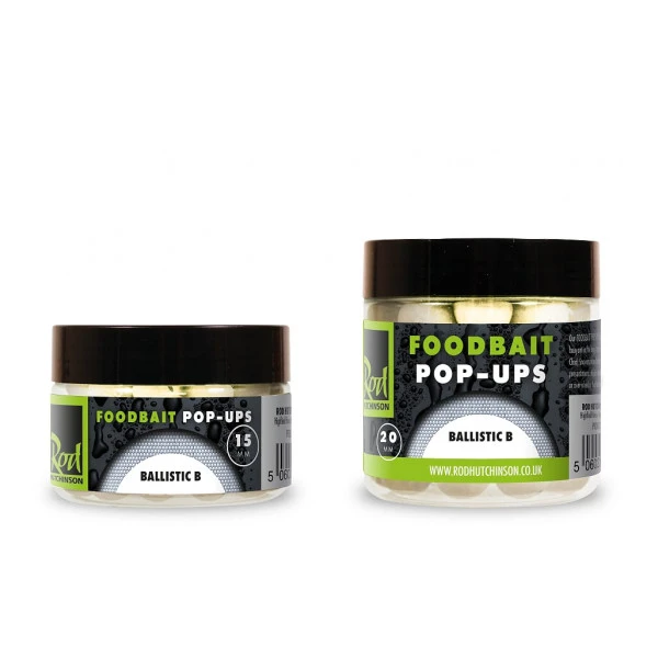 Rod Hutchinson Ballistic B Fluoro Pop-Ups (15mm) Wit 3 Rod Hutchinson Ballistic B Fluoro Pop-Ups (15mm) Wit